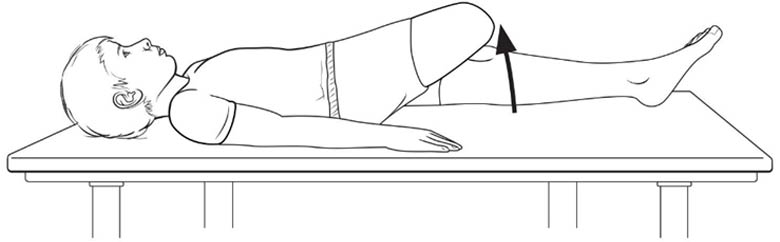 Strengthening: Above Knee Amputee Exercise Program - Straight leg raise