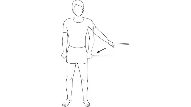 Shoulder adduction