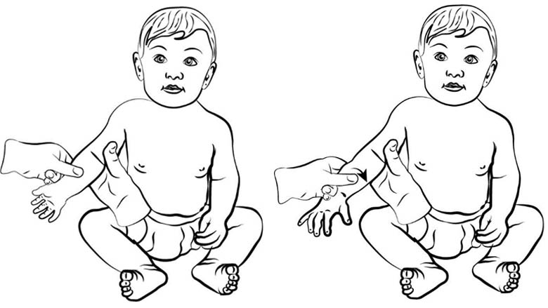 Forearm rotation (pronation and supination)