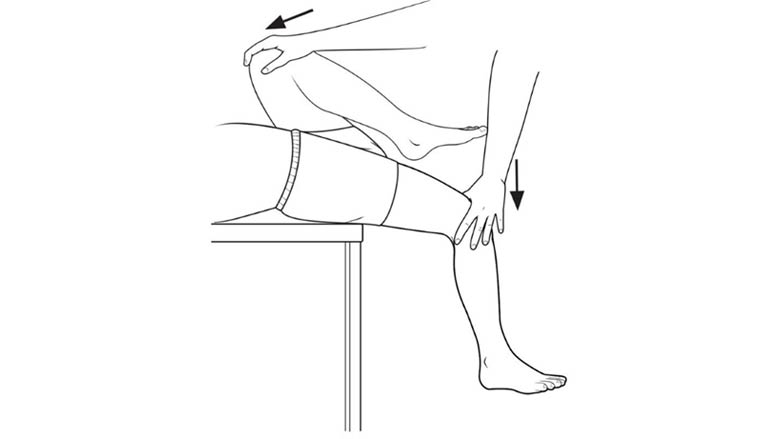 Hamstring stretch