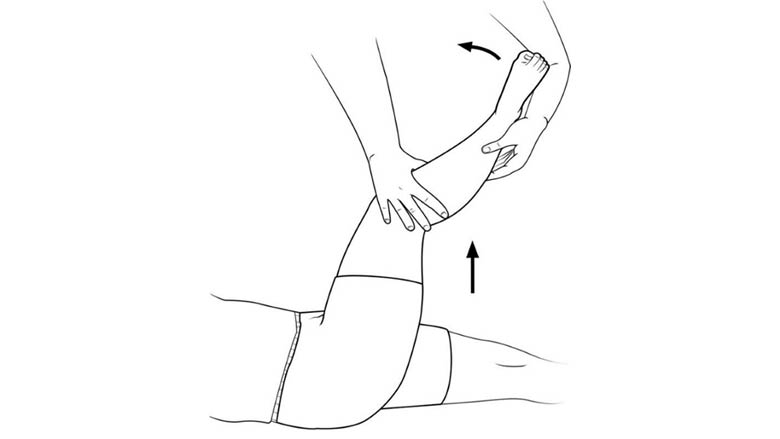 Hip internal and external rotation