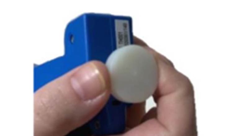 TheraBite - The device can be locked to avoid too much stretching.