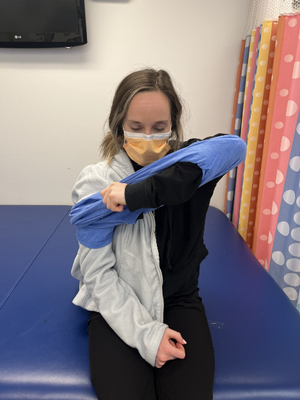hemi dressing techniques shirt ADL & IADL AT device for HEMIPLEGIA Flashcards